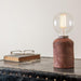 Bixa Table Lamp - Red Iron
