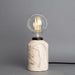 Bixa Table Lamp - Marbled