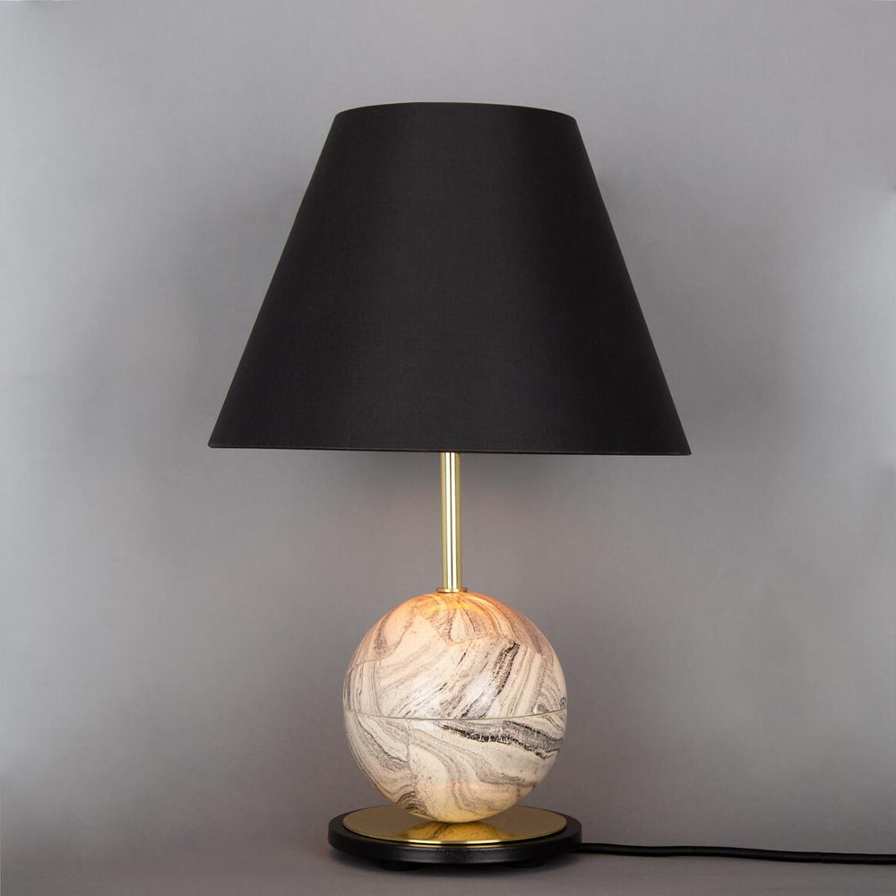 Byrd Marbled Table Lamp
