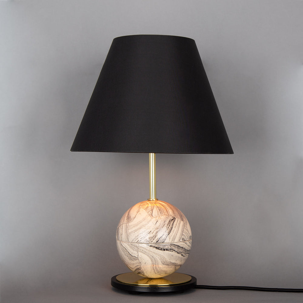 Byrd Marbled Table Lamp
