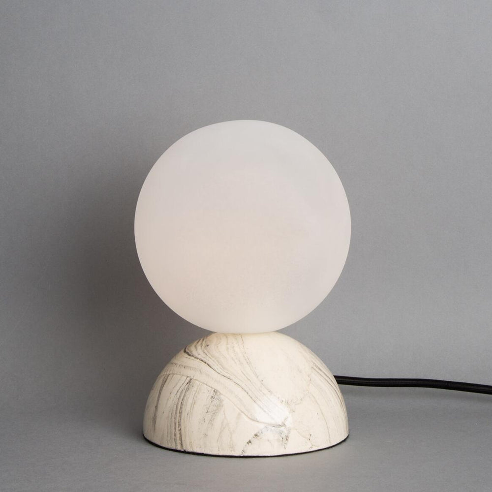 Ovata Marbled Table Lamp
