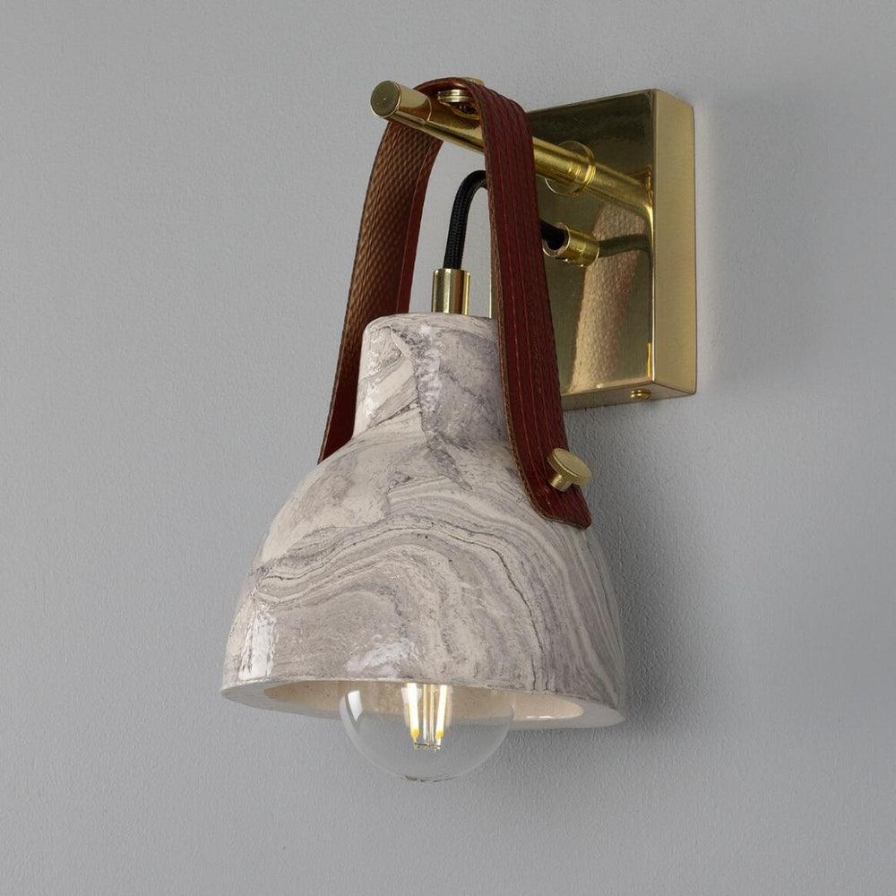 Nagi Wall Light- Marbled