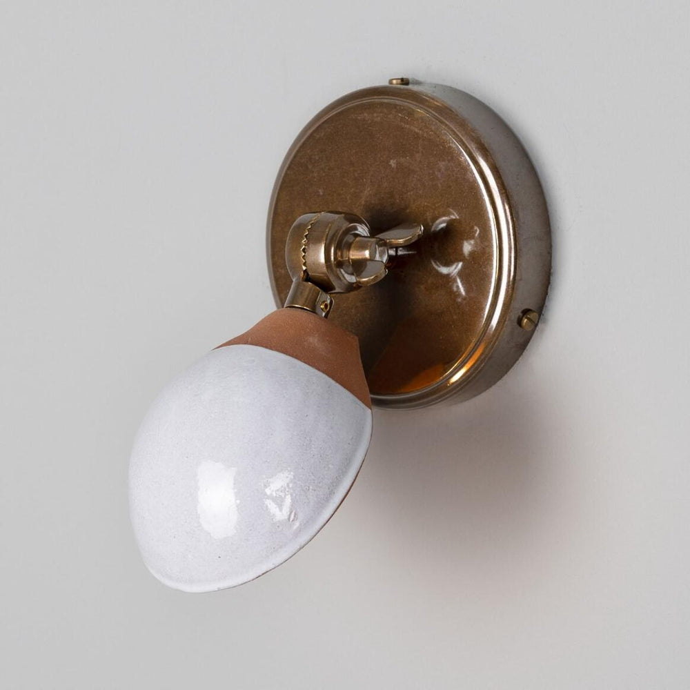 Coco Wall Light - Terracotta/White
