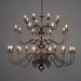 Flemish Chandelier 16+8+8 Arm Polished Brass