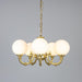 Ben 5 Arm Chandelier Satin Brass (GL044F)