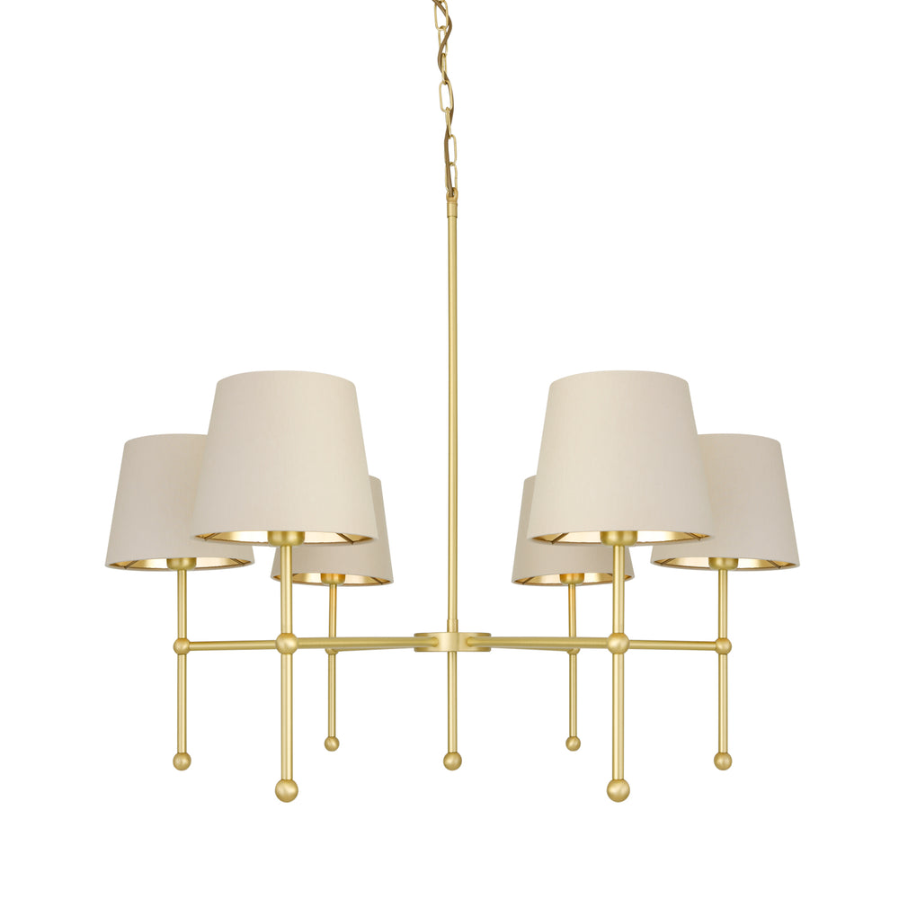 California 6 ARM Chandelier