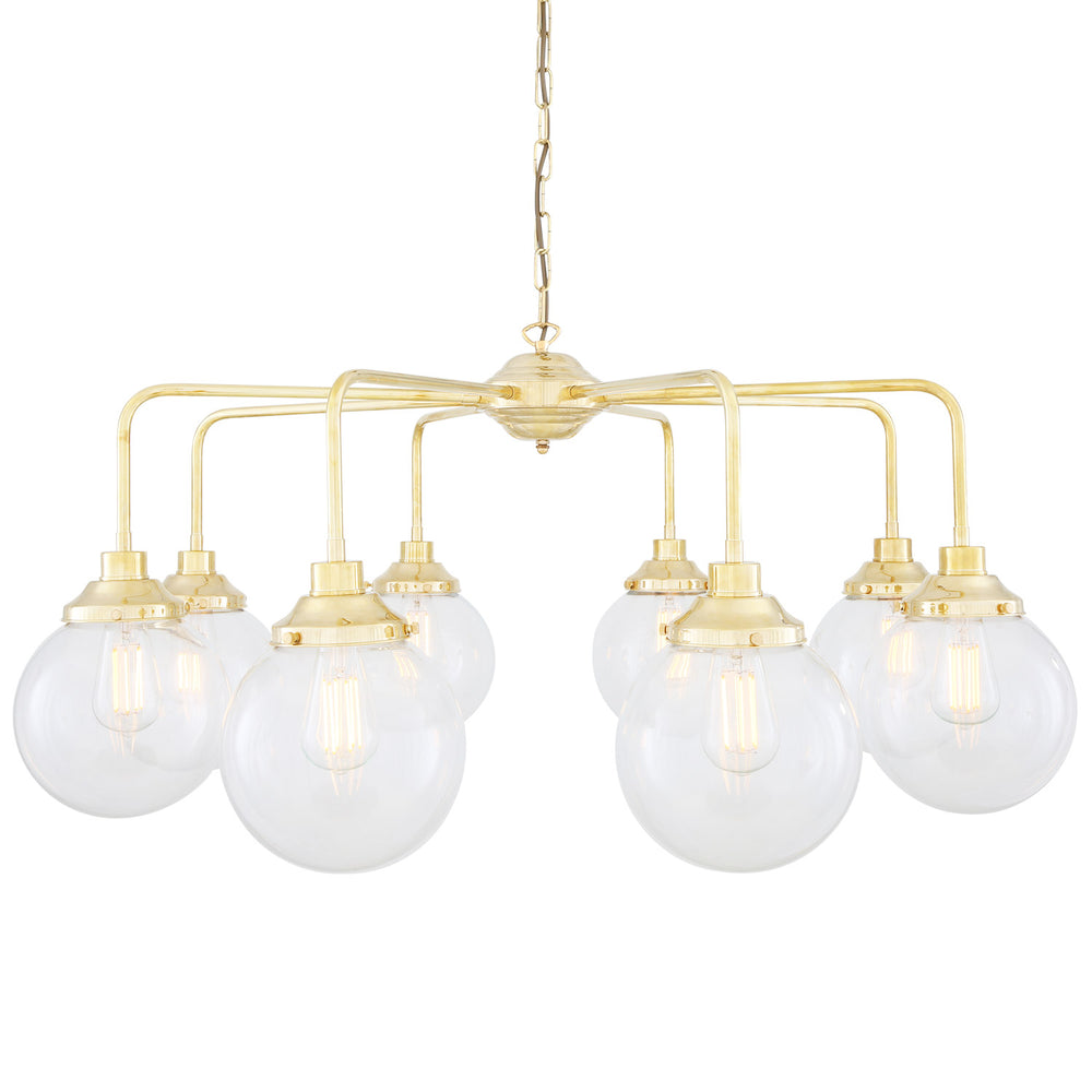 Chandelier à bras de niveau 8 à un seul niveau 8