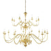 Flemish 2 Tier Chandelier