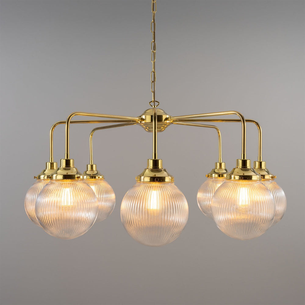 Genoa Single Tier 8 Arm Chandelier