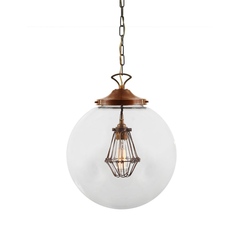 Robyn 35cm Globe Cage Pendant