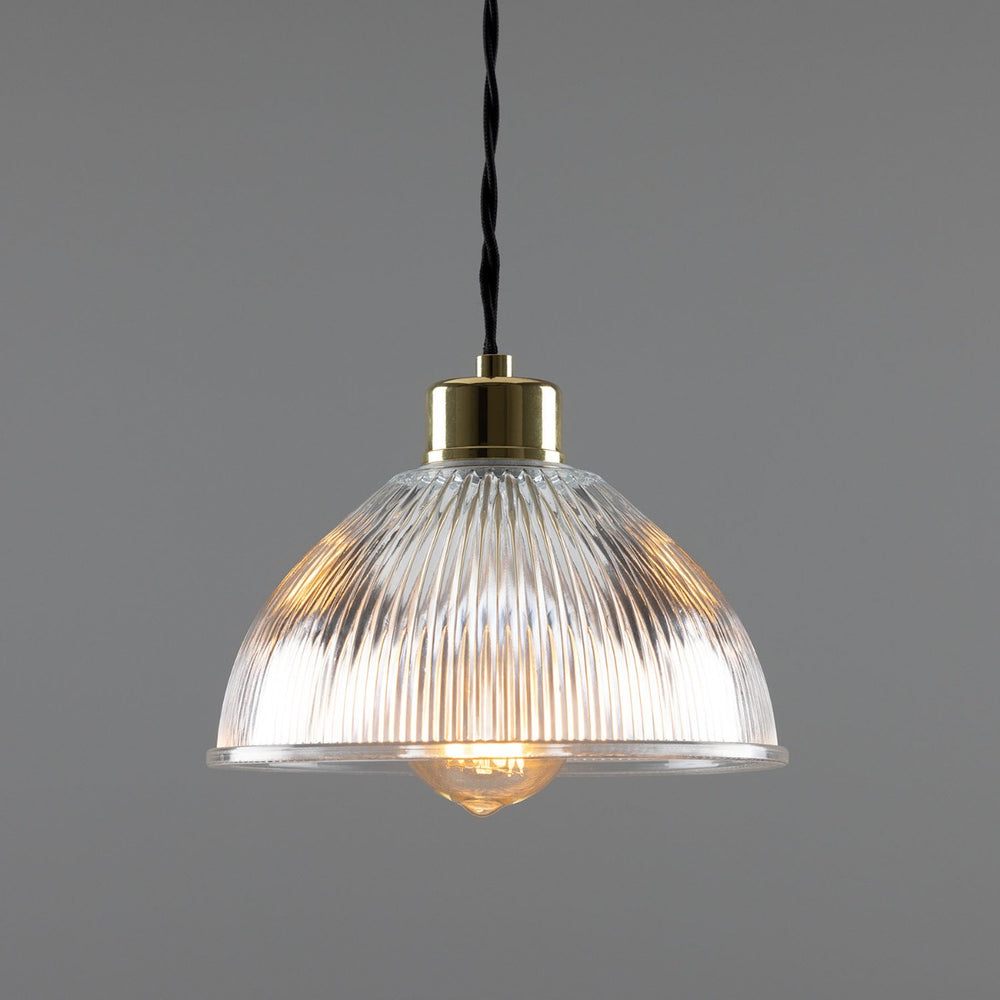 Boston Industrial Holophane Pendant