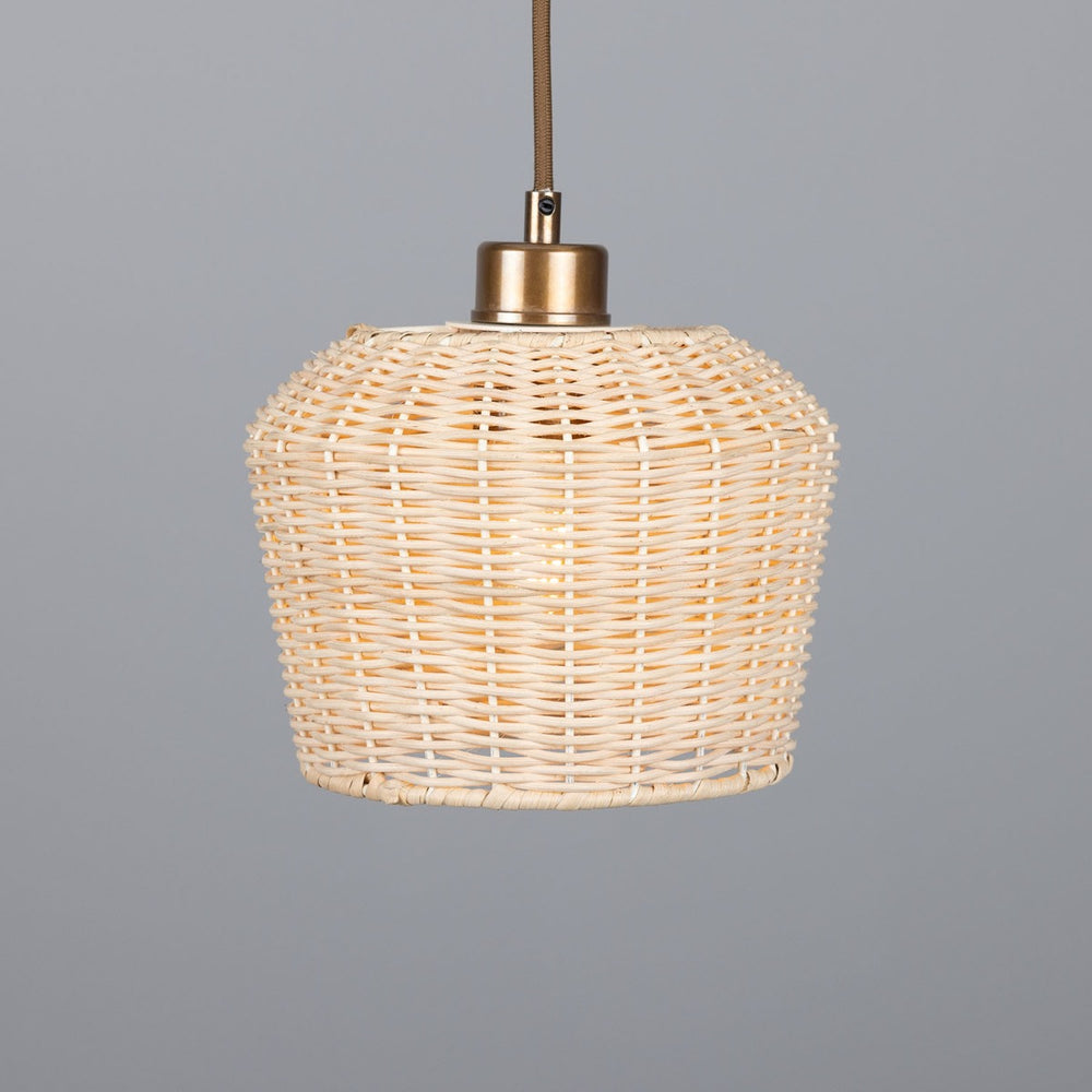 Manila Rattan Small Pendant