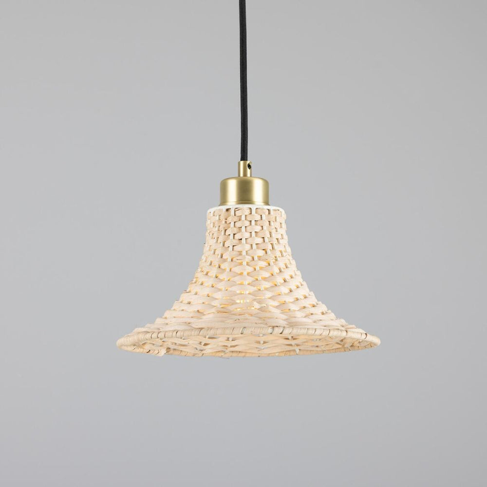 Savannah Rattan Small Pendant