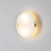 Dundee Circular Alabaster Wall Light