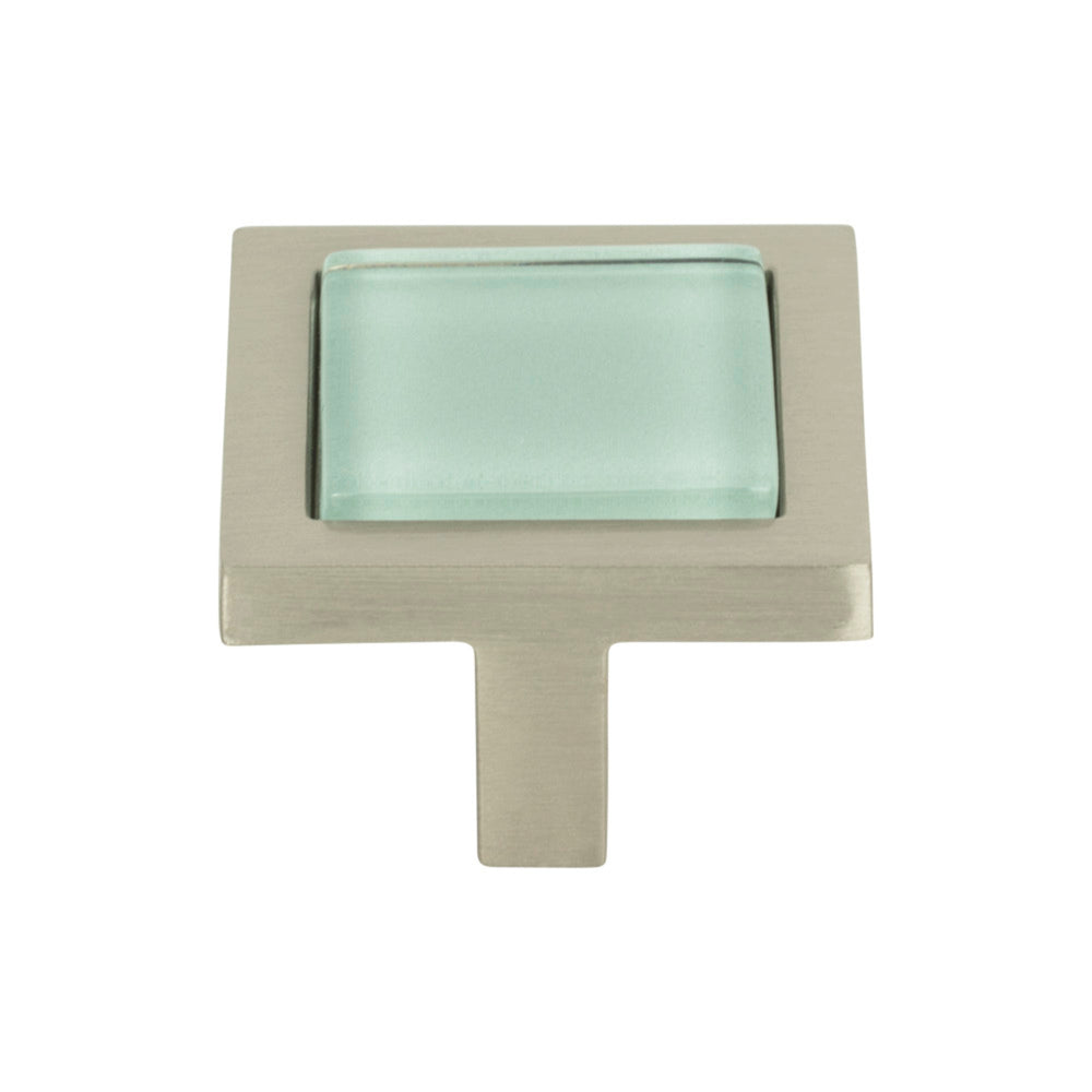 Spa Square Knob - Green