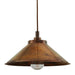 Nerissa Pendant Polished Brass