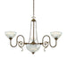 Padang 3 Arm Chandelier