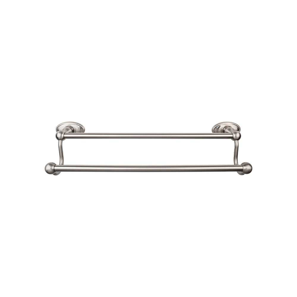Top Bath (R) Barre porte-serviettes murale double Edwardian 26 1/2
