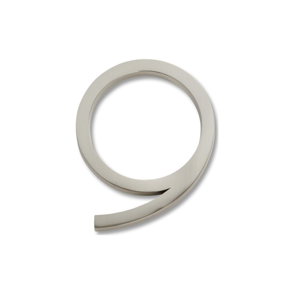 Numéro de maison Modern Avalon de 4-1/2 po de hauteur 9