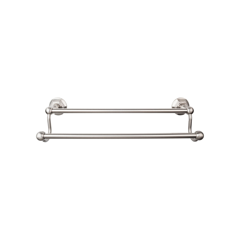 Top Bath (R) Barre porte-serviettes murale double Edwardian 26 1/2