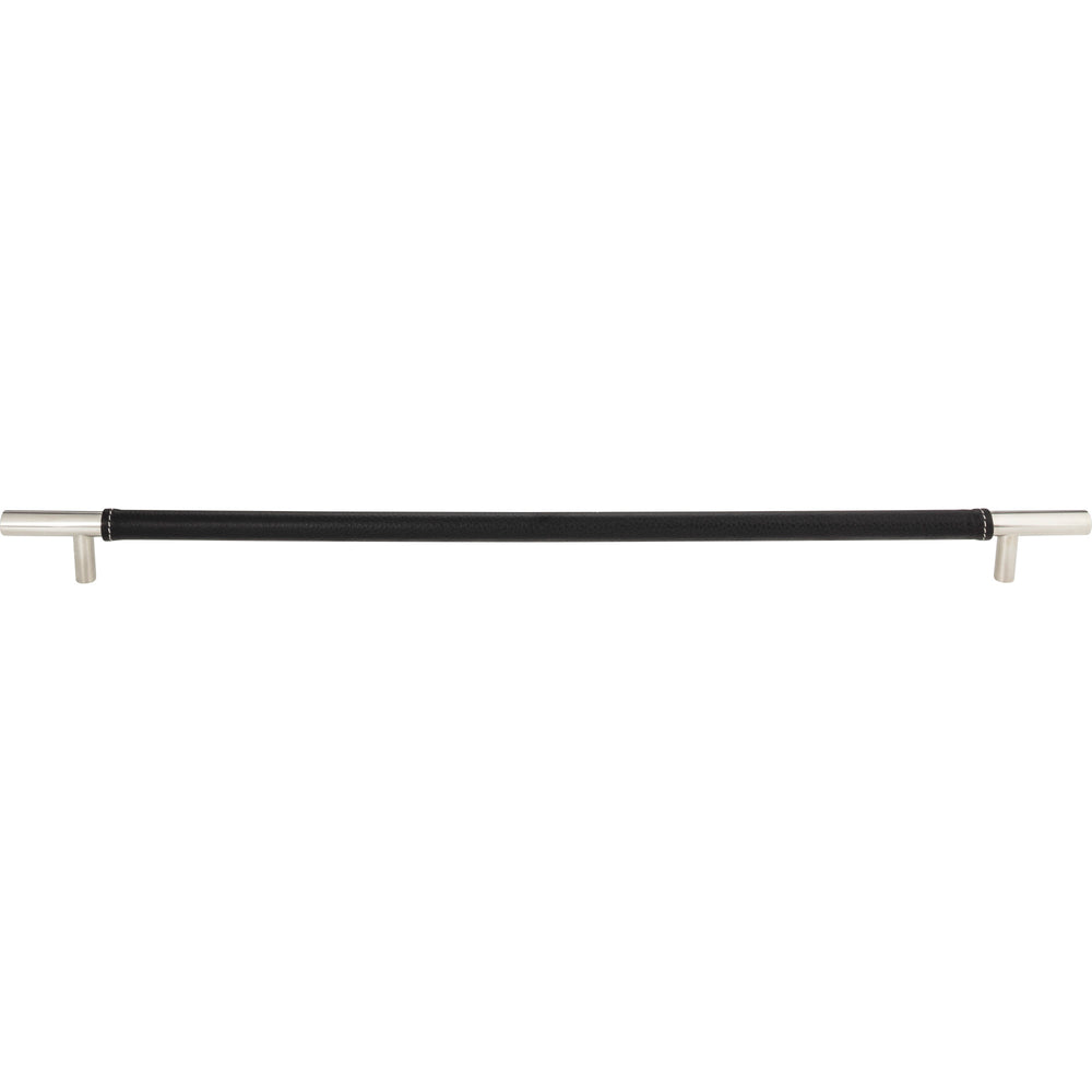 Poignée Zanzibar en cuir noir