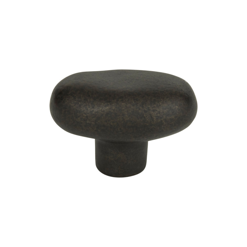 Bouton ovale vieilli
