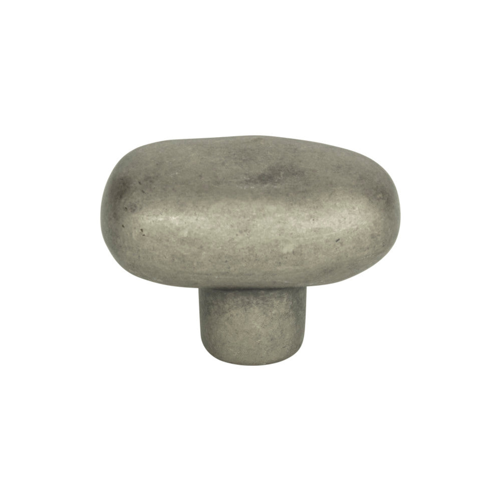 Bouton ovale vieilli