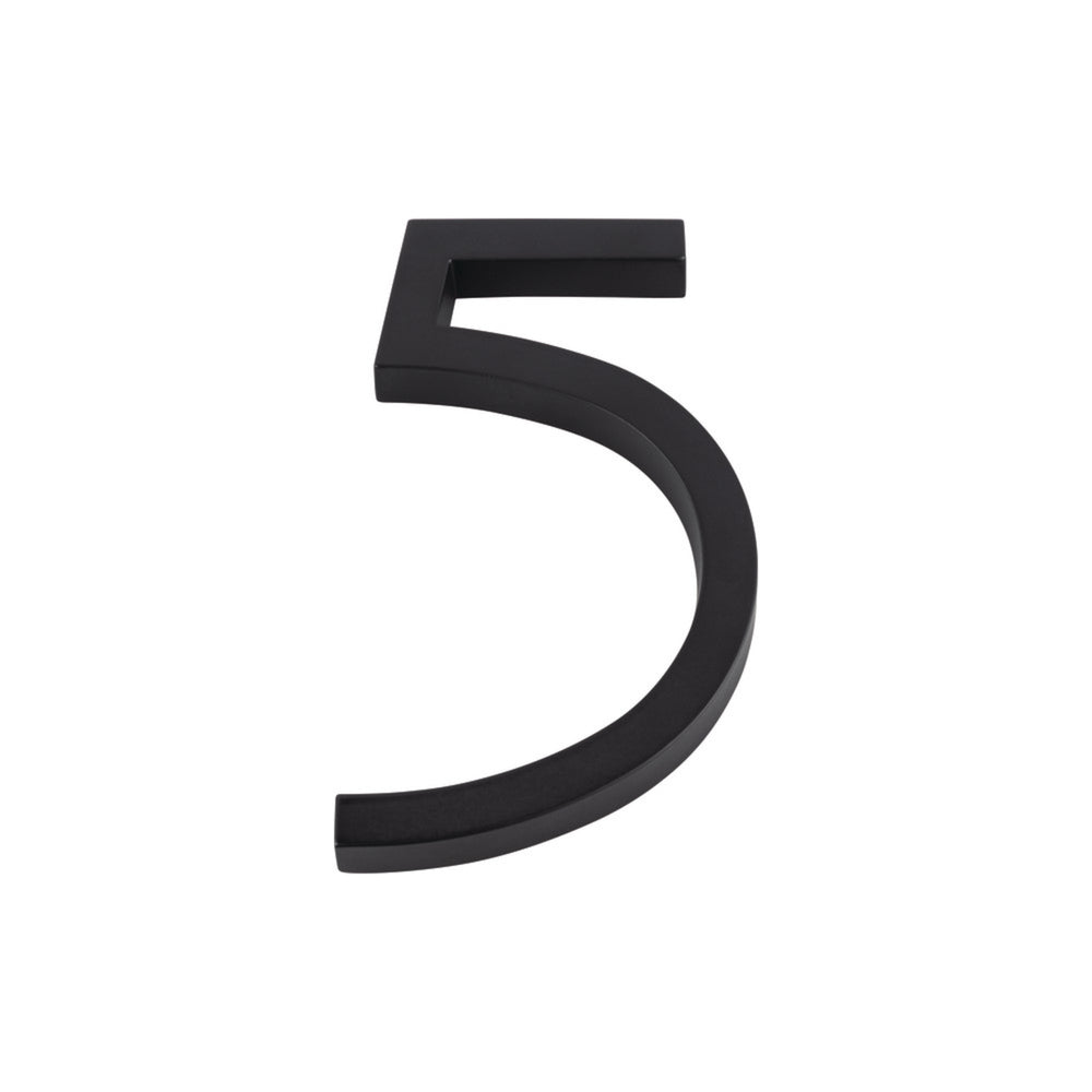 Modern Avalon 6" H House Number 5
