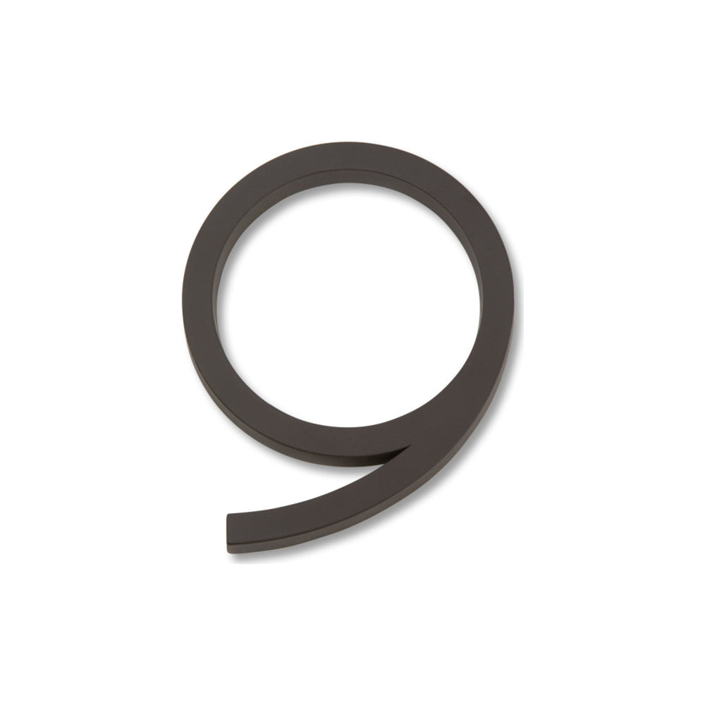 Numéro de maison Modern Avalon de 4-1/2 po de hauteur 9