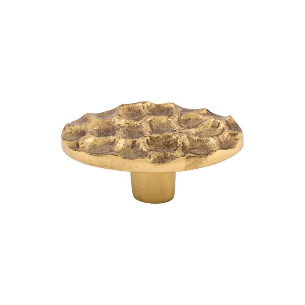 Bouton ovale pavé
