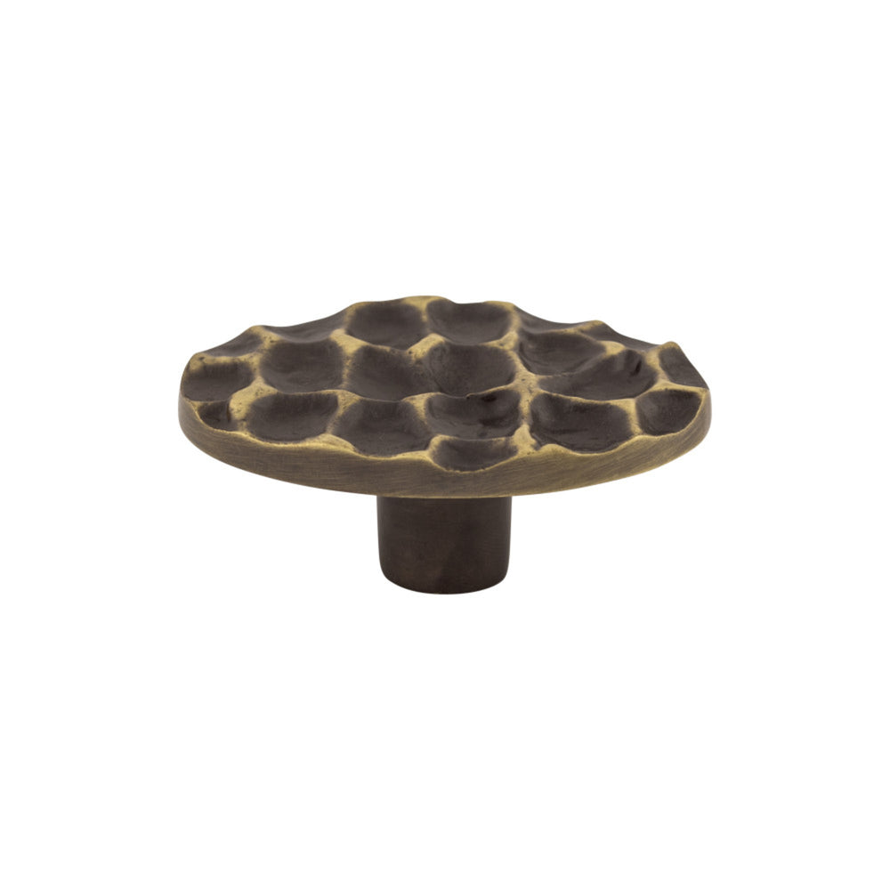 Bouton ovale pavé