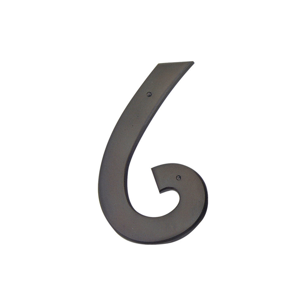 Mission 5-1/2" H House Number 6