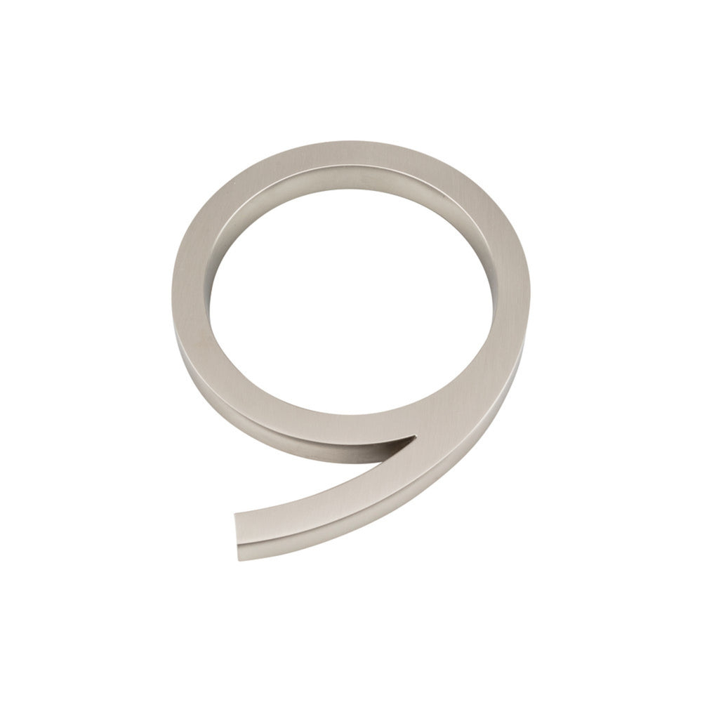 Modern Avalon 6" H House Number 9