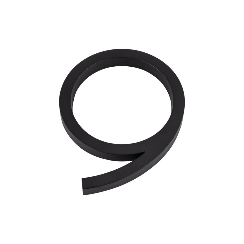 Modern Avalon 6" H House Number 9