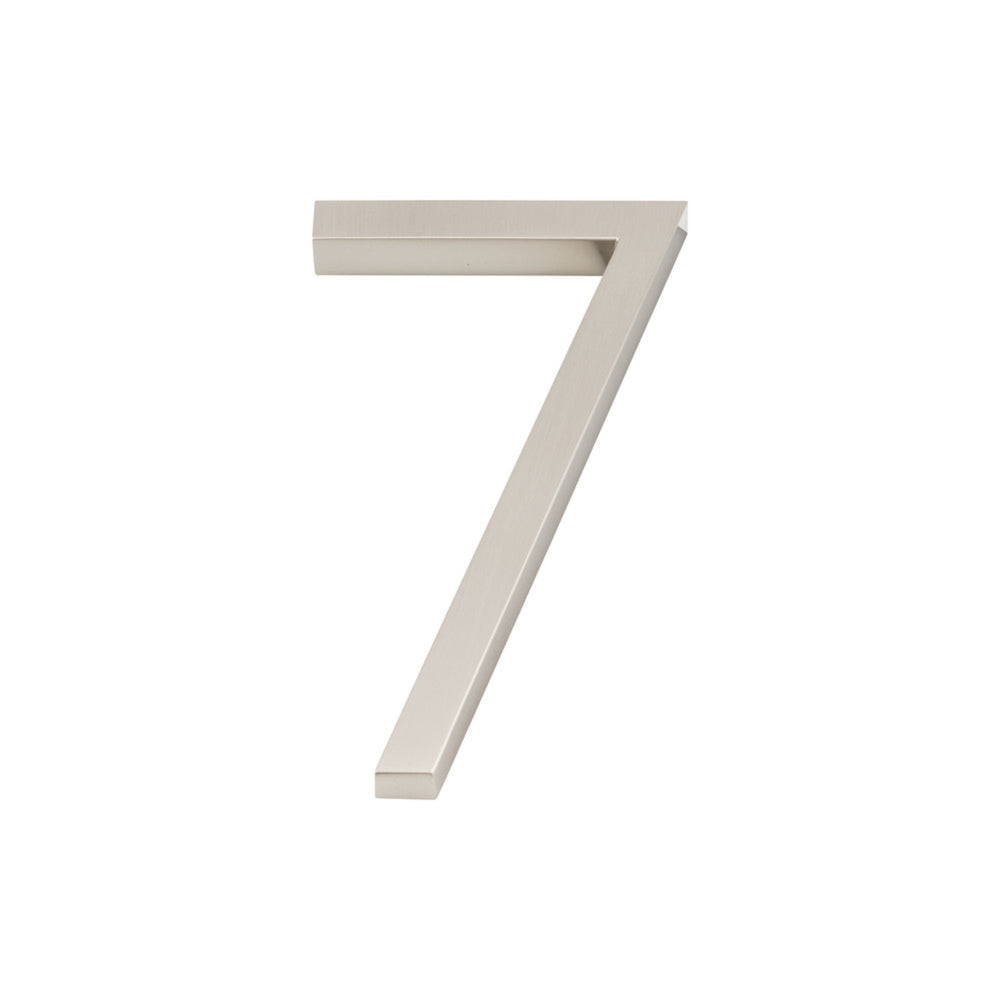 Modern Avalon 6" H House Number 7