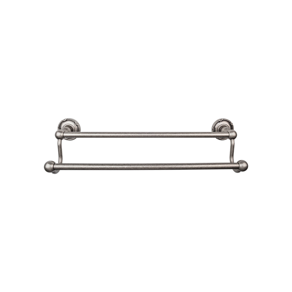Top Bath (R) Barre porte-serviettes murale double Edwardian 26 1/2