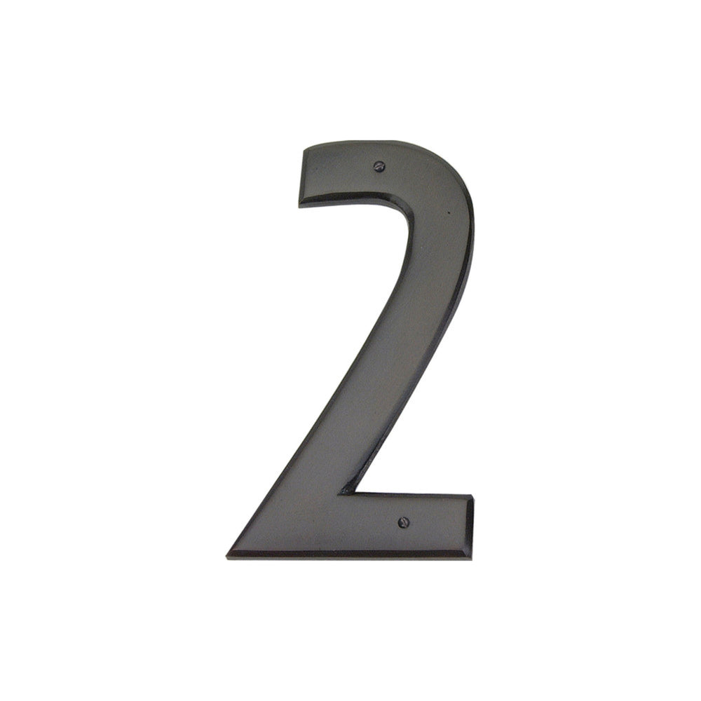 Numéro de maison de 5-1/2 po H Mission 2