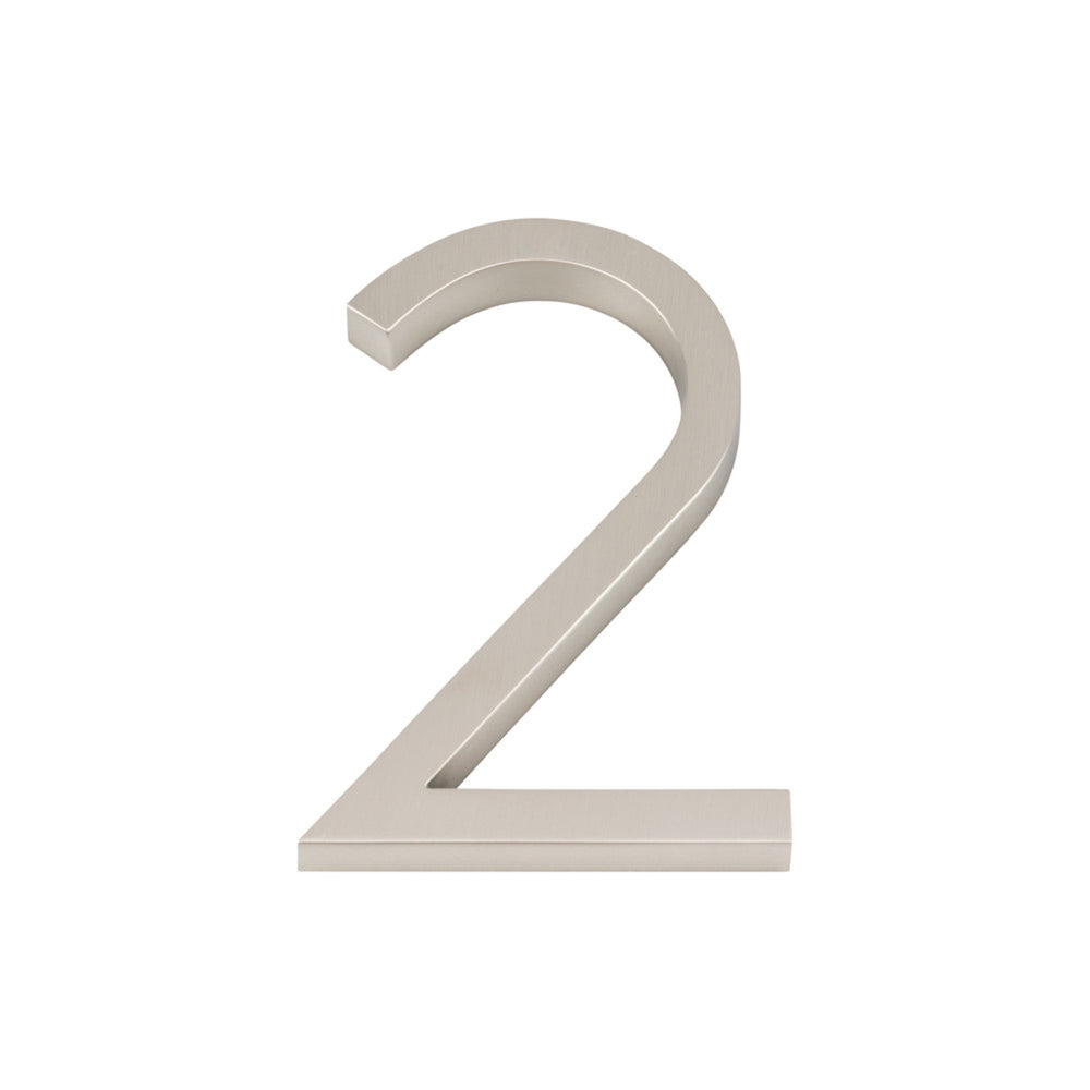 Numéro de maison Modern Avalon 6" H 2