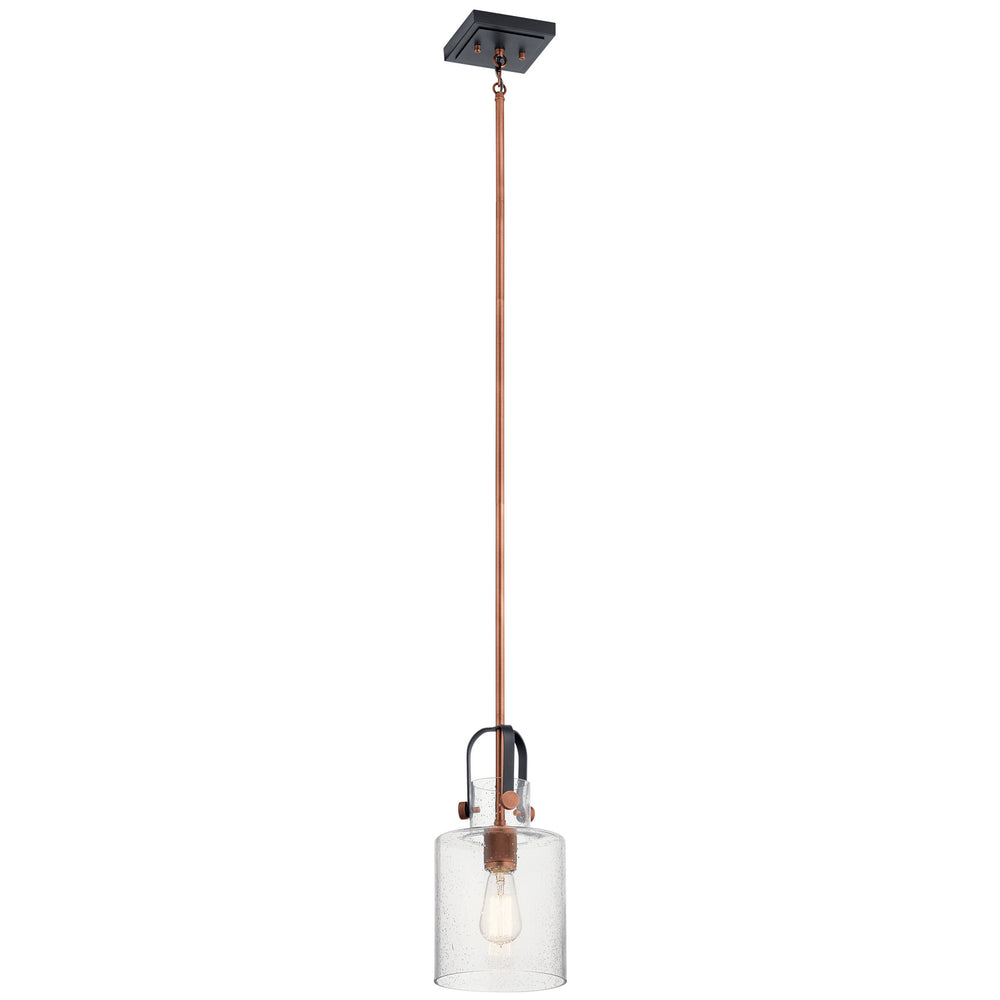 Kichler Canada - One Light Pendant - Kitner - Antique Copper- Union Lighting Luminaires Decor
