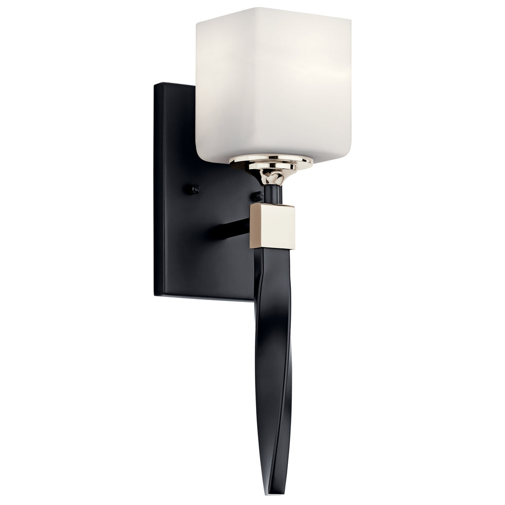 Kichler Canada - One Light Wall Sconce - Marette - Black- Union Lighting Luminaires Decor