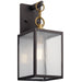Kichler Canada - One Light Outdoor Wall Mount - Lahden - Weathered Zinc- Union Lighting Luminaires Decor