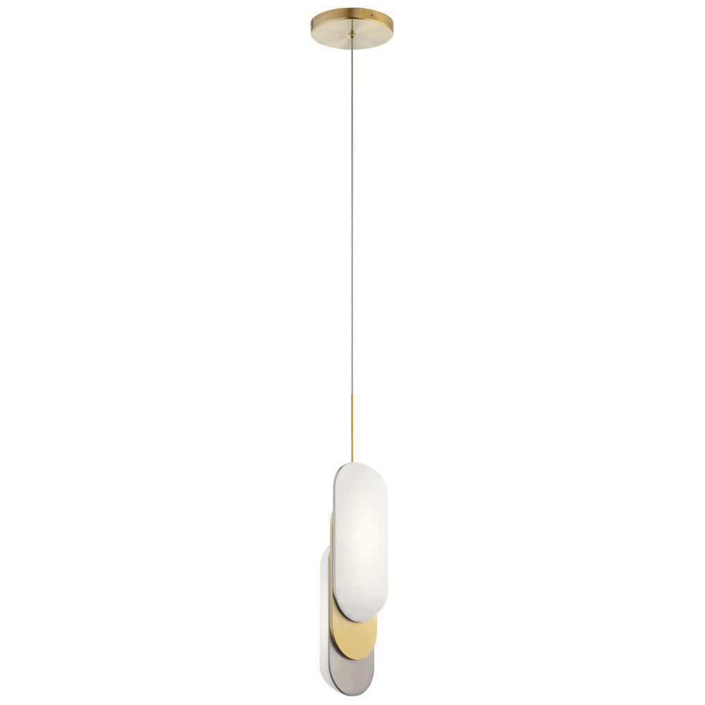 Kichler Canada - LED Pendant - Shima - Champagne Gold- Union Lighting Luminaires Decor
