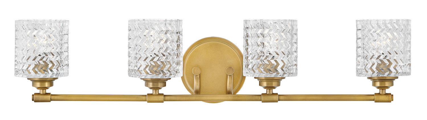 Hinkley Canada - LED Bath - Elle - Heritage Brass- Union Lighting Luminaires Decor
