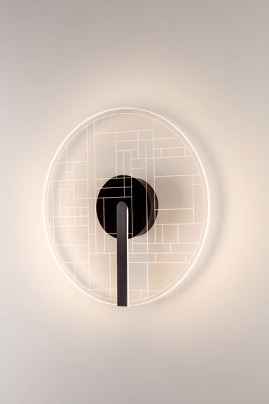 PageOne - LED Wall Sconce - Circuit - Satin Dark Gray- Union Lighting Luminaires Decor
