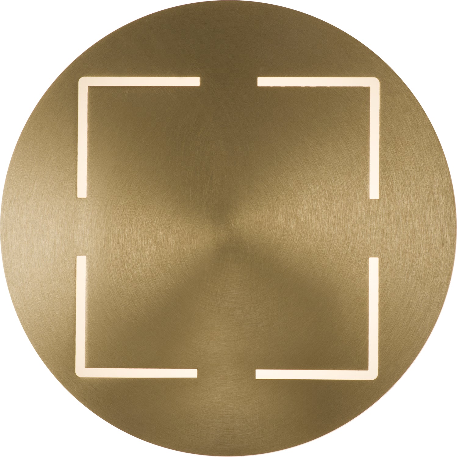 PageOne - LED Wall Sconce - Shield - Brushed Champagne- Union Lighting Luminaires Decor