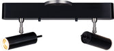 PageOne - LED Vanity - Focus - Satin Dark Gray- Union Lighting Luminaires Decor