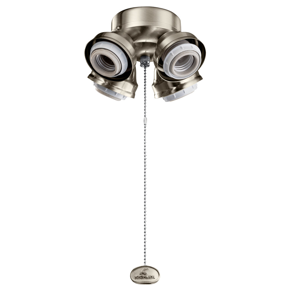 Kichler Canada - LED Fan Fitter - Accessory - Brushed Stainless Steel- Union Lighting Luminaires Decor