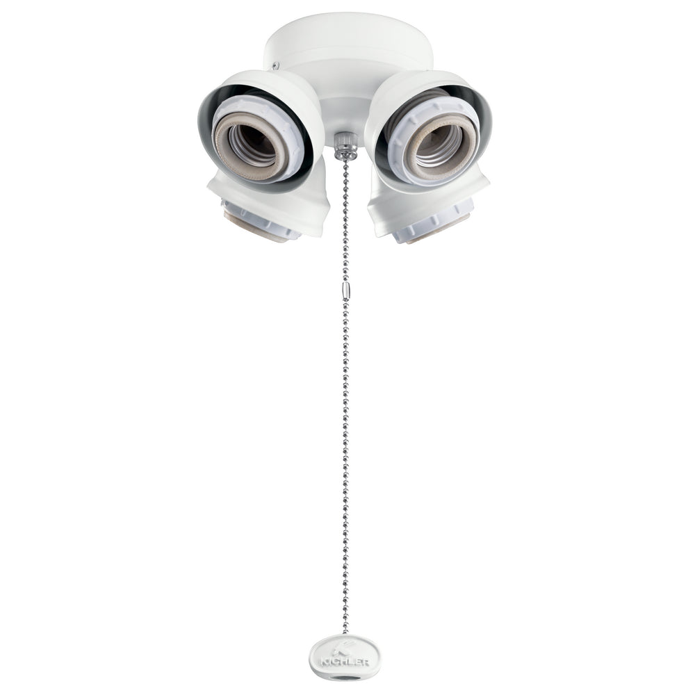 Kichler Canada - LED Fan Fitter - Accessory - Matte White- Union Lighting Luminaires Decor