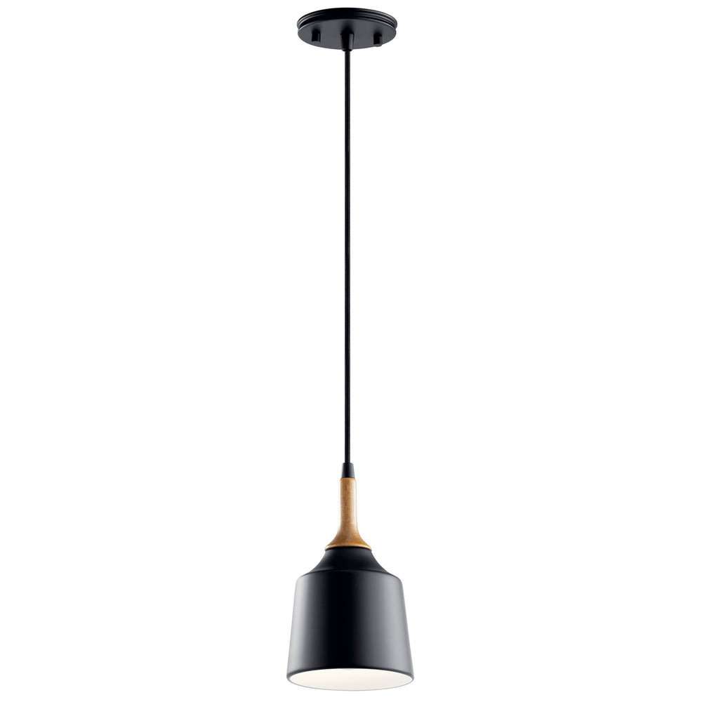 Kichler Canada - One Light Mini Pendant - Danika - Black- Union Lighting Luminaires Decor