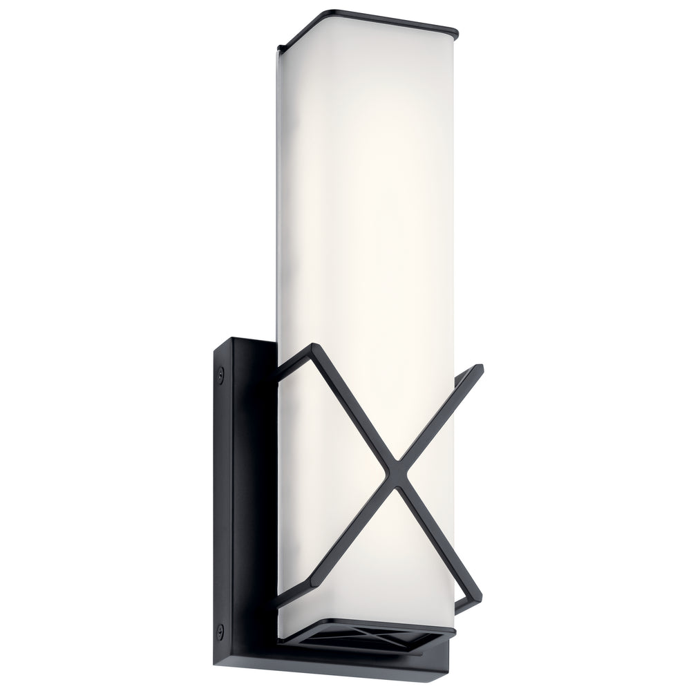 Kichler Canada - LED Wall Sconce - Trinsic - Matte Black- Union Lighting Luminaires Decor